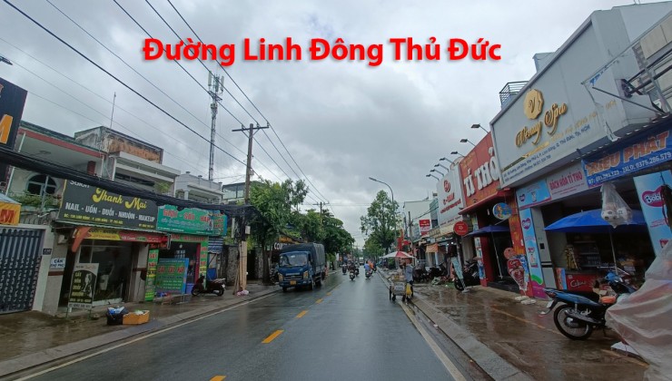 Bán nhà đường Linh Đông, Thủ Đức, 3 tầng, DT: 5x18m, xe hơi đậu trong nhà, giá 6.x tỷ.